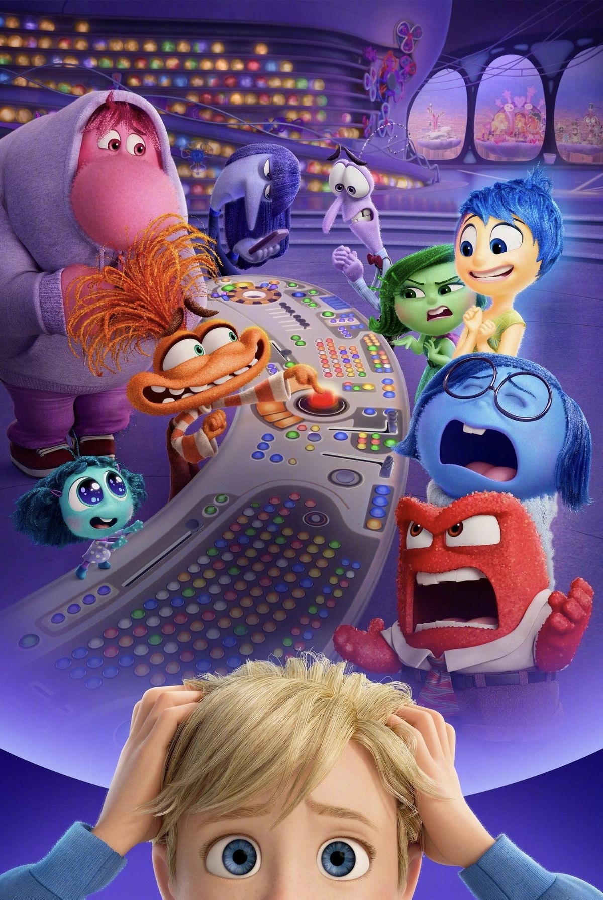 Inside Out 2 Riley's Emotions